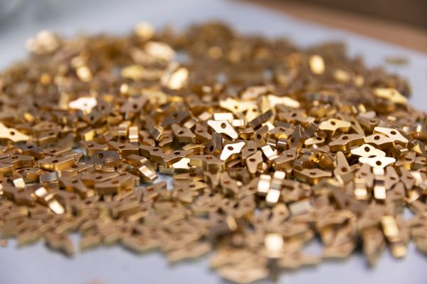 Placcatura oro componenti